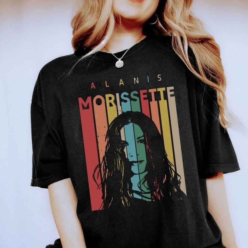 Alanis Morissette Tour Alternative Rock Fan T Shirt